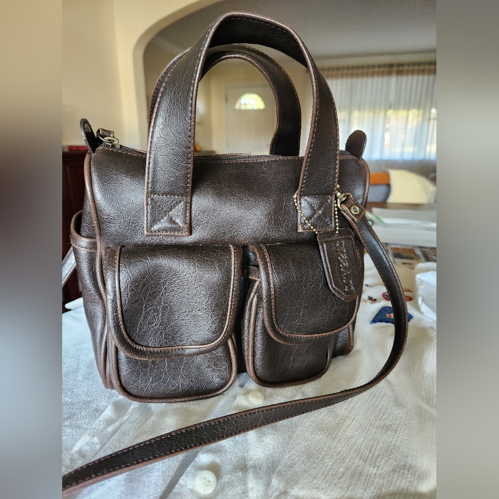 Giannini Brown leather bag